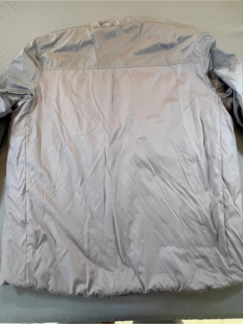Men's Nike Reversible Gray Jacket Coat Size XL Full Zip